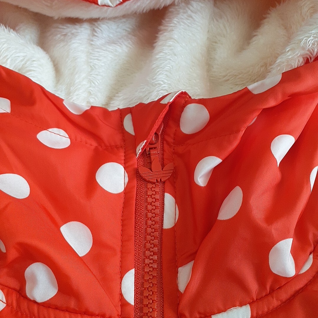 【超美品】adidasオリジナルス　オリジナルス　 ベスト アディダス　ボア　ビックシルエット　ゴルフ　レディースS 中綿　ミッキー ミニー_画像4