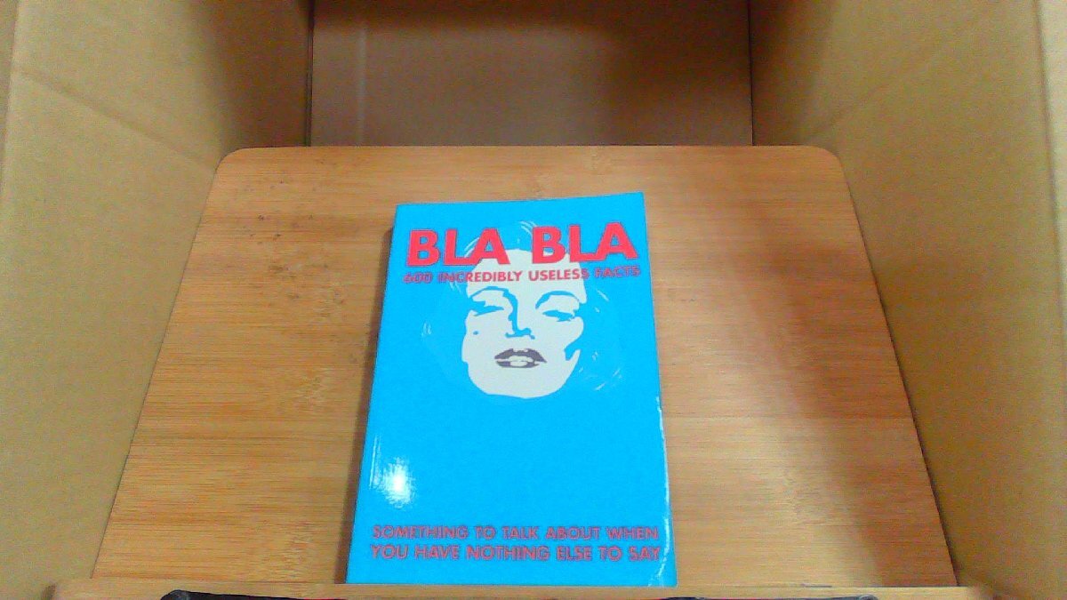 洋書、外国語書籍 BLA BLA 600 INCREDIBLY USELESS FACTS