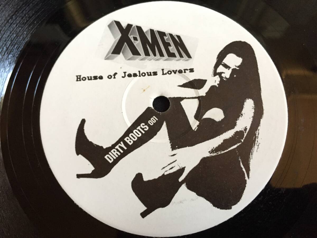 ★X-Men / House Of Jealous Lovers 12EP★Qssp3★ Dirty Boots DIRTY 001 / The Raptureネタ　ブレイクス Break Beats
