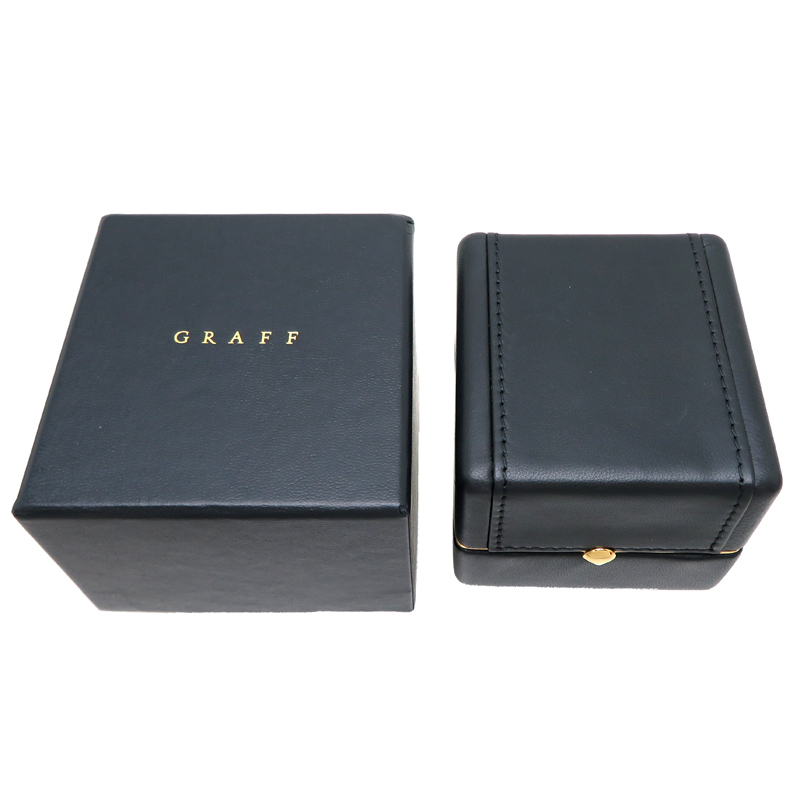 [ Гиндза магазин ]GRAFF graph 1.23ct Constellation раунд бриллиант RGR237 кольцо * кольцо 750 белое золото 8.5 номер DH82666