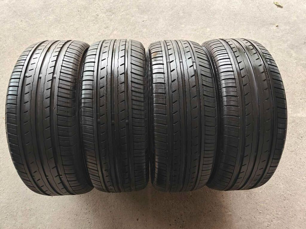 （即決 )中古 ラジアルタイヤ「ヨコハマタイヤ」 215/55/16 超バリ山 2022年製　4本セット出品
