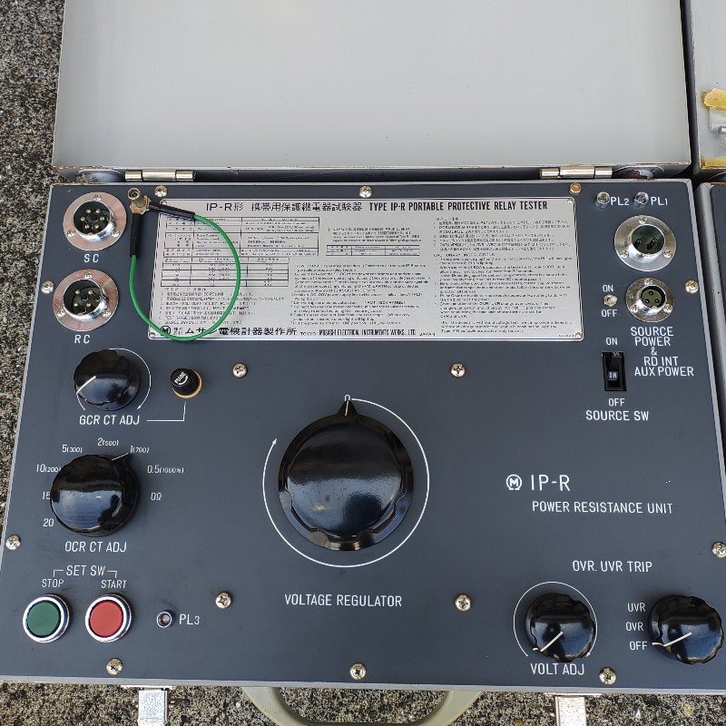 動作未確認・中古品 ☆ ムサシ 携帯用保護継電器試験機 IP-R3 動作未確認・中古品 ☆ ムサシ 携帯用保護継電器試験機 IP-R3