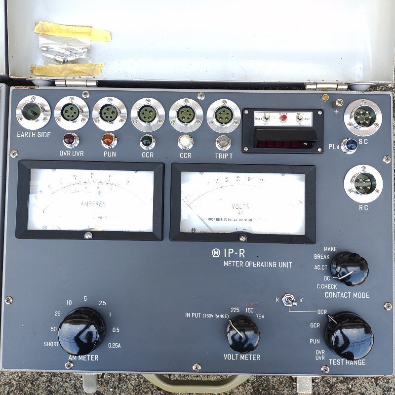 動作未確認・中古品 ☆ ムサシ 携帯用保護継電器試験機 IP-R3 動作未確認・中古品 ☆ ムサシ 携帯用保護継電器試験機 IP-R3