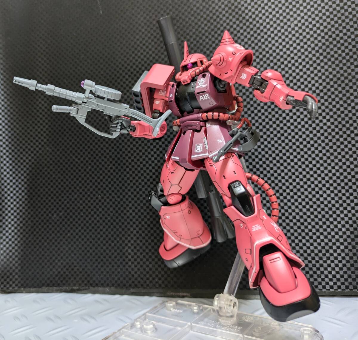 HG1/144 シャア専用ザクII　赤い彗星ver．