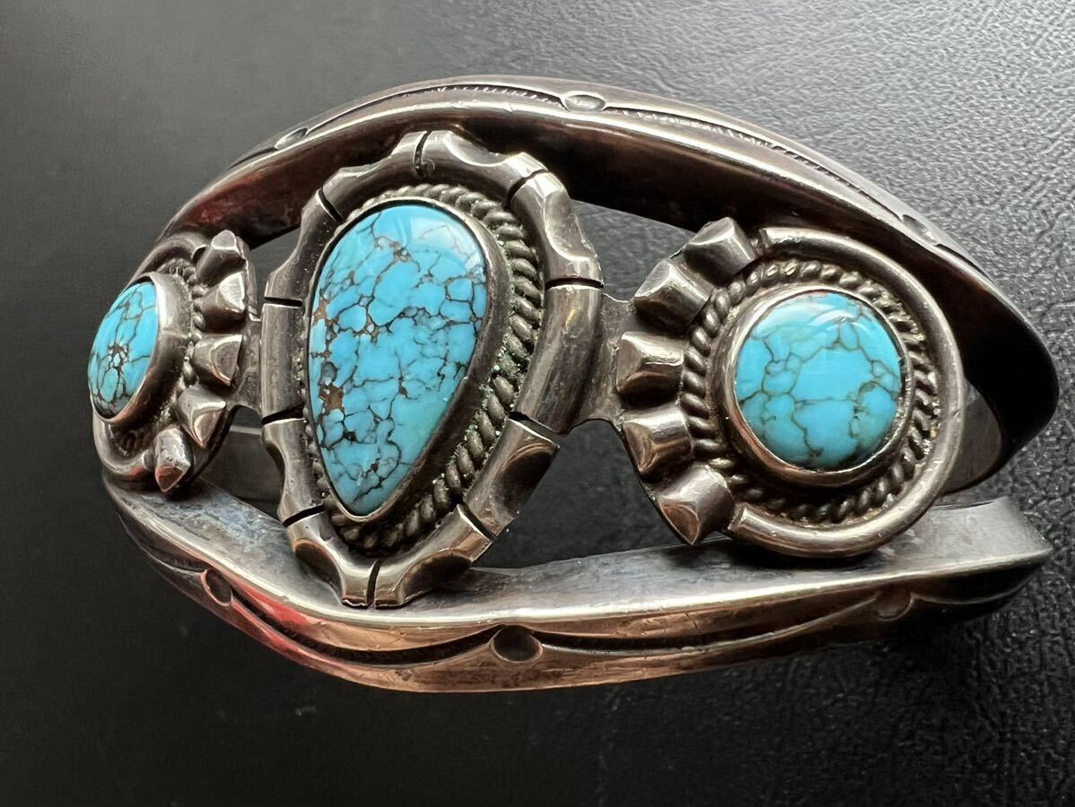 NAVAJO【OLD PAWN】1950~60's GEM ナンバーエイト NO 8 NAVAJO【OLD PAWN】1950~60's GEM ナンバーエイト NO 8