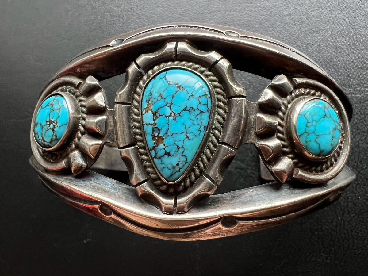 NAVAJO【OLD PAWN】1950~60's GEM ナンバーエイト NO 8 NAVAJO【OLD PAWN】1950~60's GEM ナンバーエイト NO 8