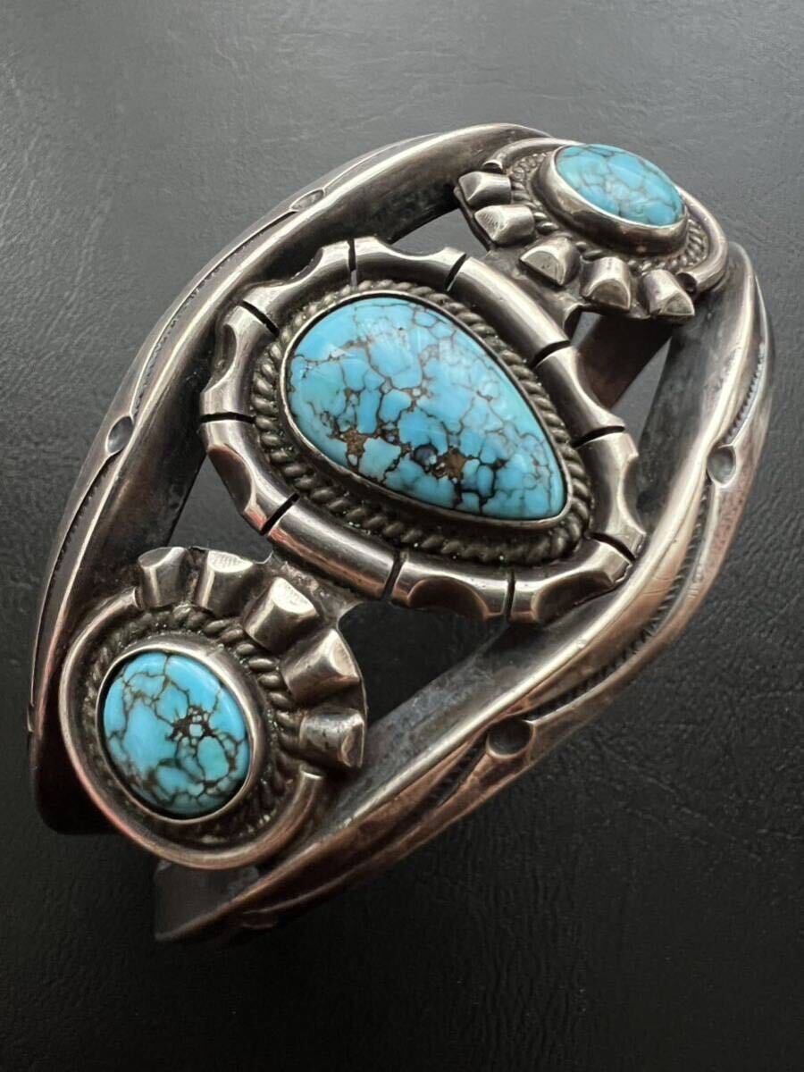 NAVAJO【OLD PAWN】1950~60's GEM ナンバーエイト NO 8 NAVAJO【OLD PAWN】1950~60's GEM ナンバーエイト NO 8