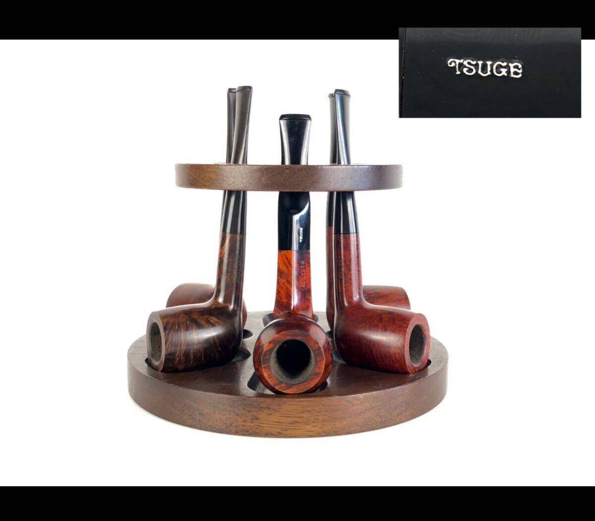 【寧】パイプ TSUGE REAL BRIAR P.C.J. T.P.S.C. Championship ツゲ 日本製 Japan 喫煙具 煙草 おまとめ 18