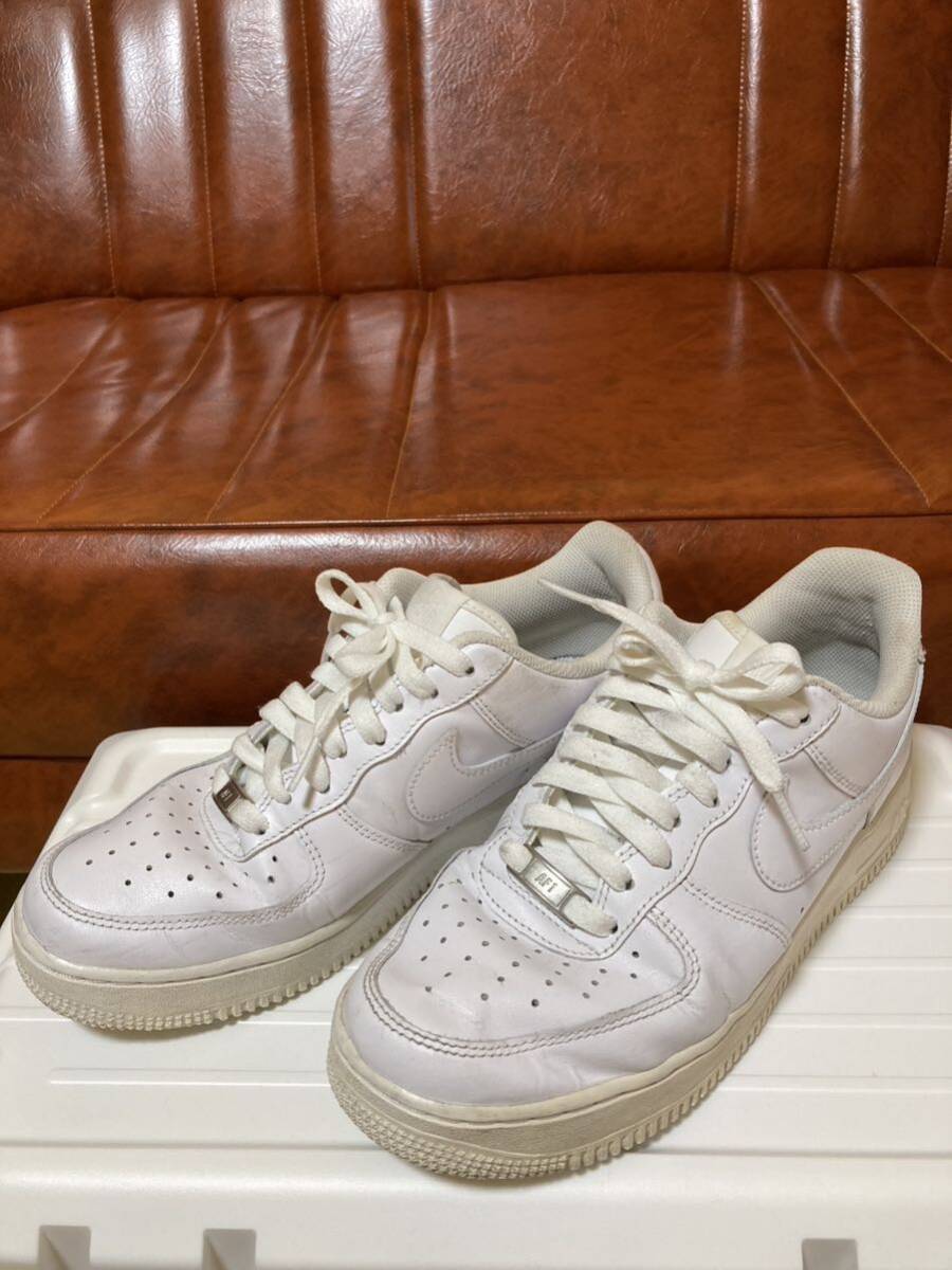 ★送料無料★ ナイキ　エアフォース1★ホワイト★26cm★白ダンクエアジョーダンハイカットAIR FORCE