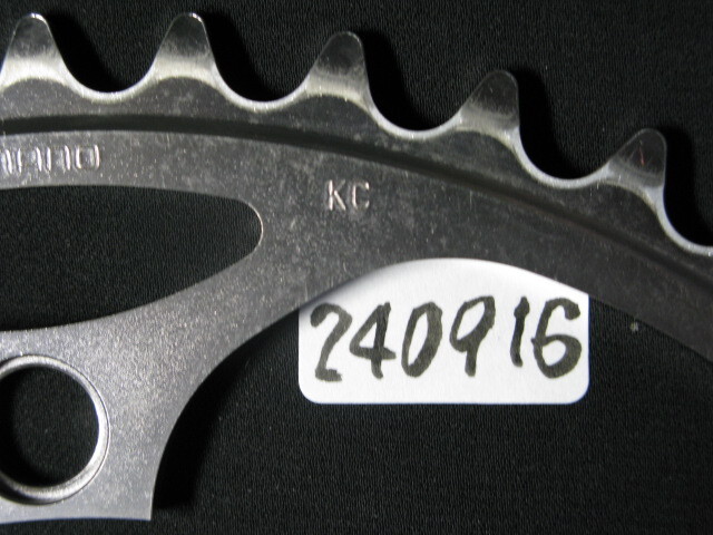 ピスト?競輪/NJS認定shimano【DURA-ACE】大ギア厚歯51T/PCD:144mm現(xiàn)行中古品KC