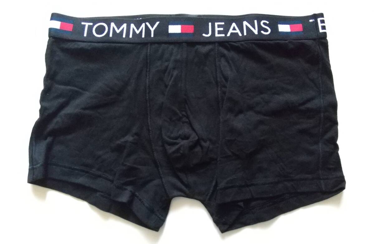 トミーヒルフィガー TOMMY HILFIGER トランクス ブラック 黒 Ｌサイズ 米国Ｍサイズ ボックス ボクサー