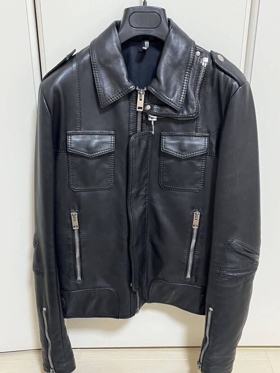 Yahoo!オークション - Dior Homme L ZIPライダース Hedi Slimane Yahoo!オークション - Dior Homme L ZIPライダース Hedi Slimane