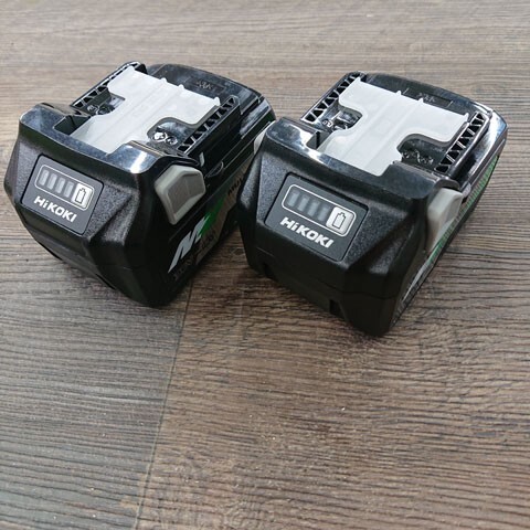 【中古現状品】HIKOKI　ハイコーキ　BSL36A18　バッテリー　2個セット　マルチボルトバッテリー　18V　36V