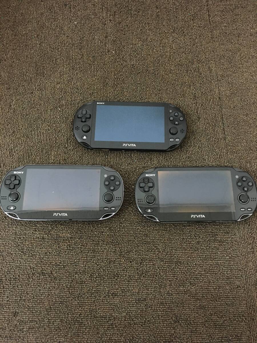 PSVita　3台セット まとめて 動作未確認 ジャンク品