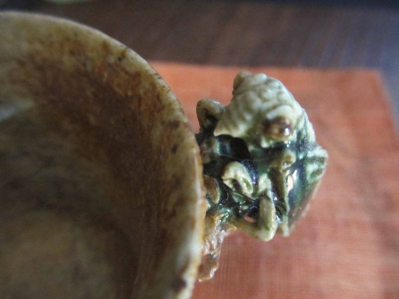 ぐい呑み 焼締 蝉ぐい呑 浜田敦士 HAA-015 酒器 ぐい呑み 焼締 蝉ぐい呑 浜田敦士 HAA-015 酒器