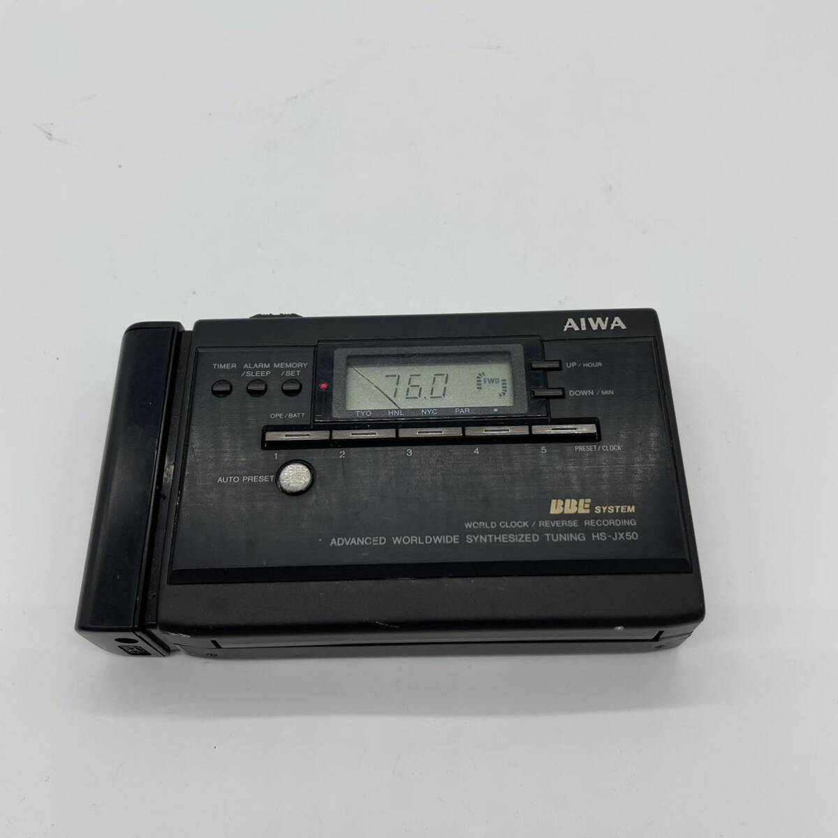 【希少】アイワ AIWA HS-RX50 カセットプレーヤー 動作未確認 希少】アイワ AIWA HS-RX50 カセットプレーヤー 動作未確認