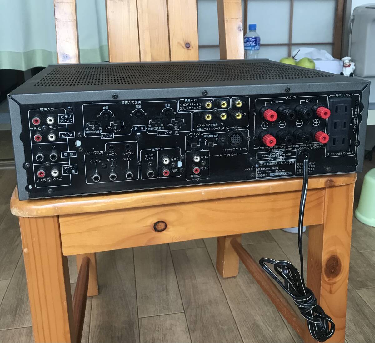 Bibian 比比昂- 通電確認済Pioneer パイオニアSA-V21Ⅱ STEREO Bibian 比比昂- 通電確認済Pioneer パイオニアSA-V21Ⅱ STEREO