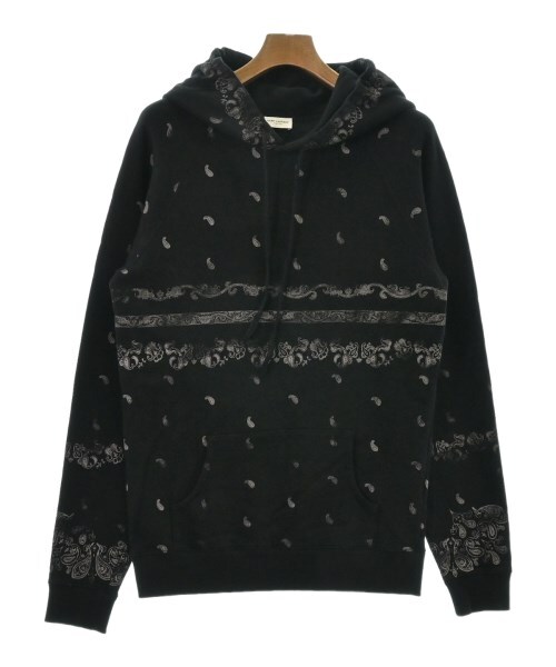 SAINT LAURENT PARIS パーカー 黒xベージュ(総柄) 2137124G0074 Yahoo!オークション - Saint Laurent Paris パーカー メンズ