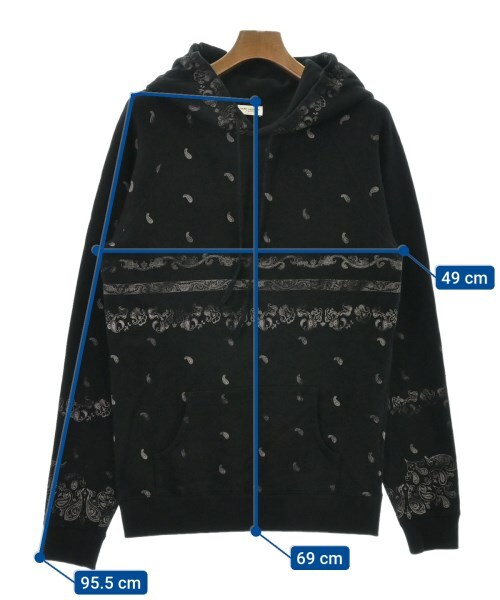 SAINT LAURENT PARIS パーカー 黒xベージュ(総柄) 2137124G0074 Yahoo!オークション - Saint Laurent Paris パーカー メンズ