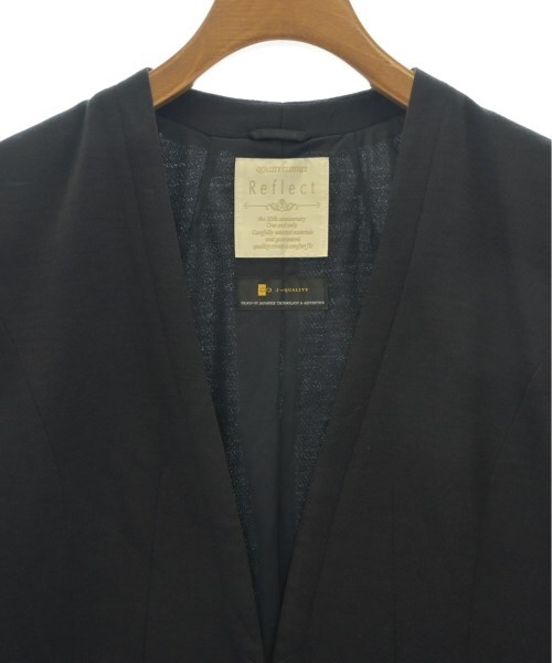 Reflect ノーカラージャケット レディース リフレクト 中古　古着_画像5