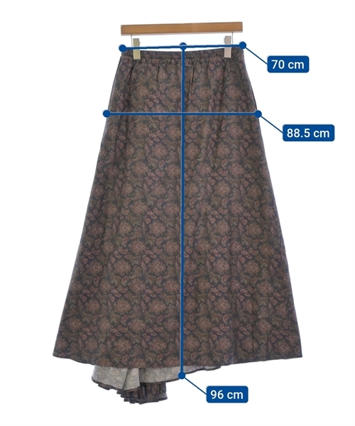 T-mat;Masaki-Paris ロング・マキシ丈スカート レディース ティーマット　マサキ　パリ 中古　古着_画像6