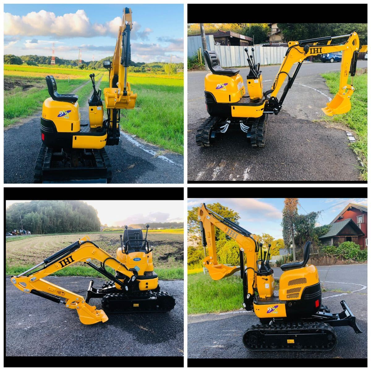 IHI* Yumbo *IHI9NX(SR09SR/VIO10/ZX10U)* multi * speed * changeable legs *0.9 ton Class *423 hour * Mini hydraulic excavator * trade in possibility 