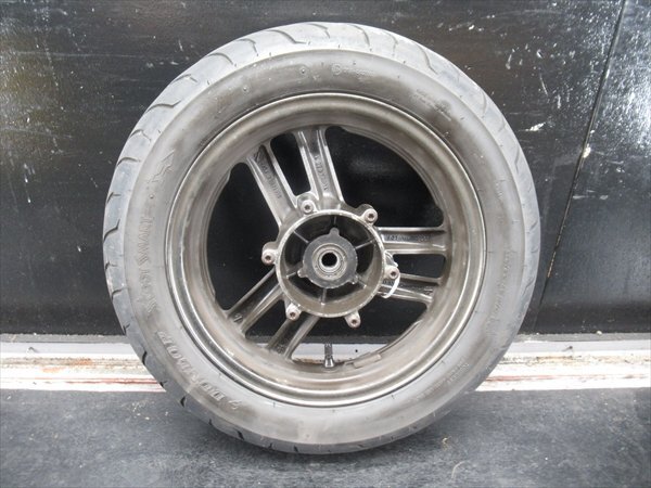 J2R6-0913 ヤマハ マジェスティ250-4 フロントホイール タイヤ 【SG20J-011*** 2007年式 動畫有】