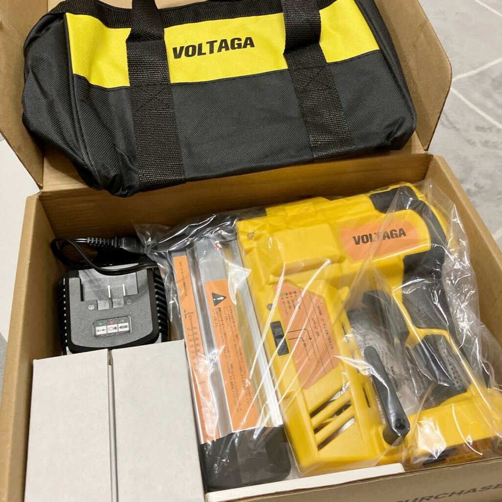 VOLTAGA 電動タッカー 充電式 強力 ピンタッカ フィニッシュ VOLTAGA 電動タッカー 充電式 強力 ピンタッカ フィニッシュ