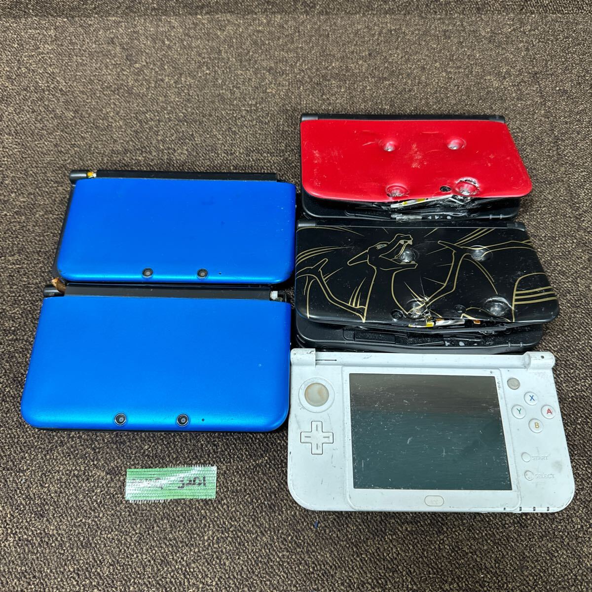 MYG-3201 激安 ゲー厶機 本体 Nintendo 3DS LL / New Nintendo 3DS LL 動作未確認 5点 まとめ売り ジャンク 同梱不可