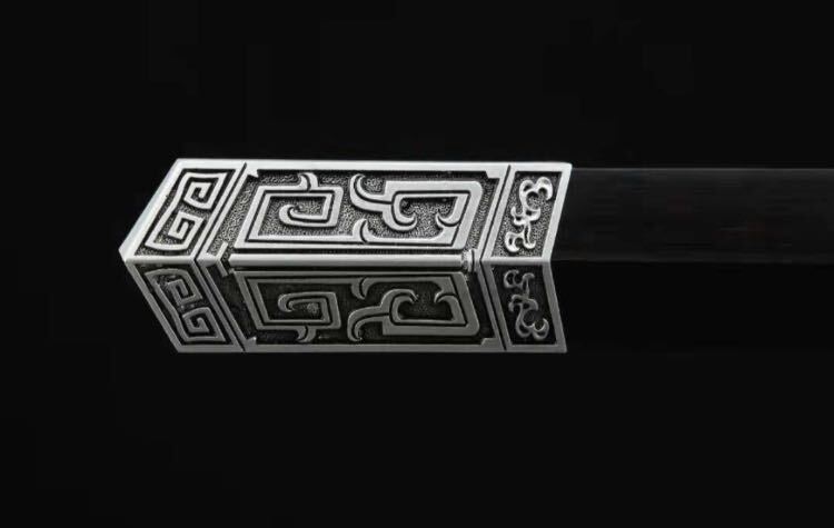 黒檀木 古美術 細工彫刻 手作り鍛造 極上品 工芸品 置物 武具 黒檀木 古美術 細工彫刻 手作り鍛造 極上品 工芸品 置物 武具