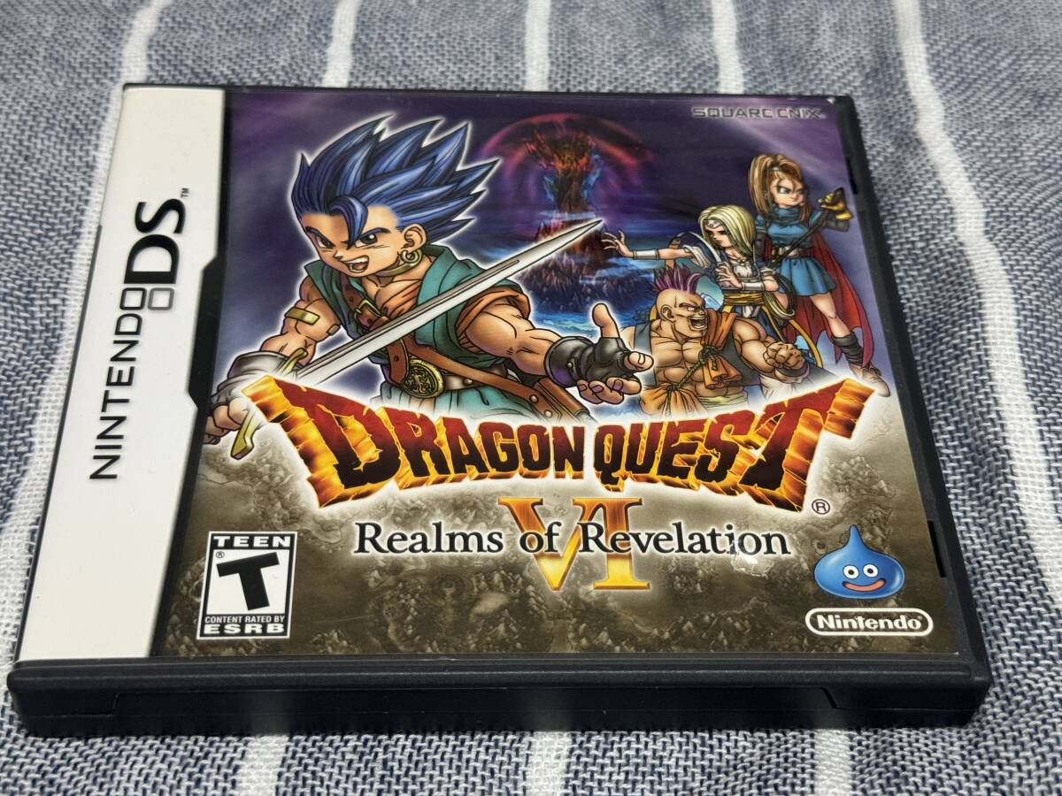 DS 動作確認済み 箱・説明書付き ドラゴンクエストⅥ 海外版 DS 動作確認済み 箱・説明書付き ドラゴンクエストⅥ 海外版