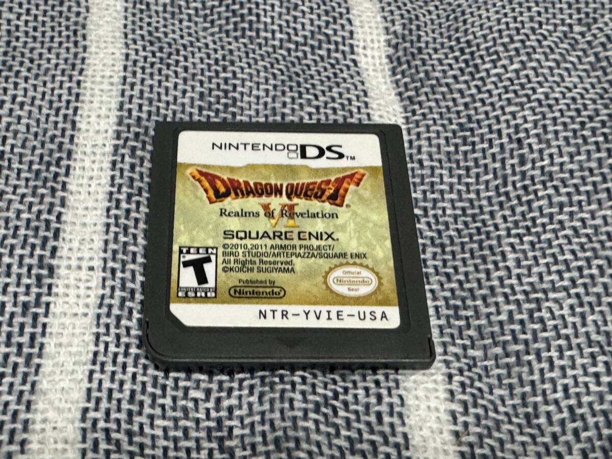 DS 動作確認済み 箱・説明書付き ドラゴンクエストⅥ 海外版 DS 動作確認済み 箱・説明書付き ドラゴンクエストⅥ 海外版