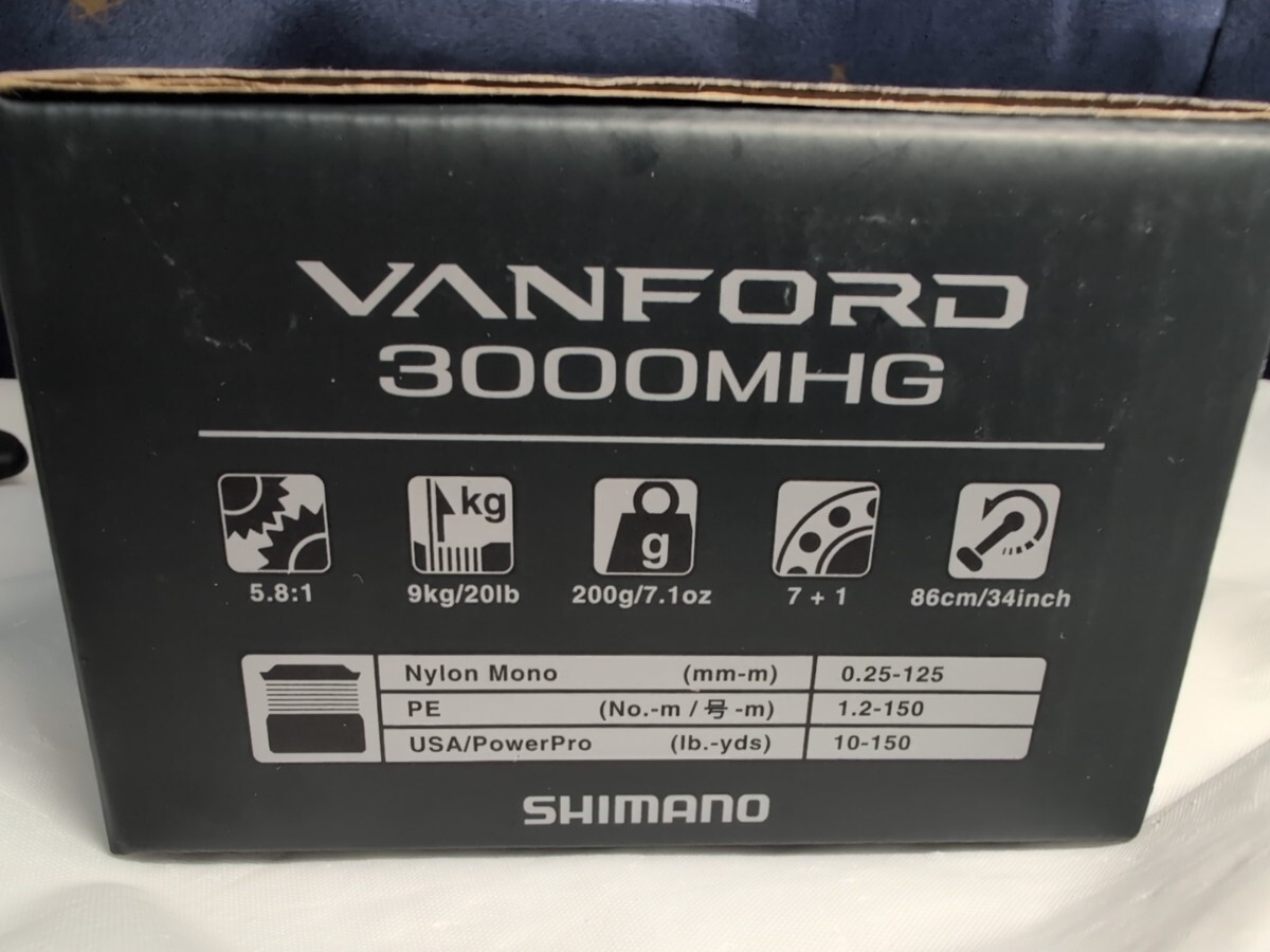 新品 スプール無し シマノ 20ヴァンフォード 管742EF 3000MHG 新品 スプール無し シマノ 20ヴァンフォード 管742EF 3000MHG