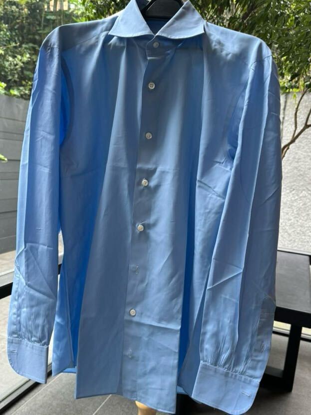 チェザレアットリーニ　長袖ワイシャツ 