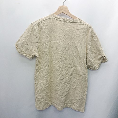 ◇ GYMPHLEX　ジムフレックス 半袖 Tシャツ サイズＭ ベージュ系 レディース E