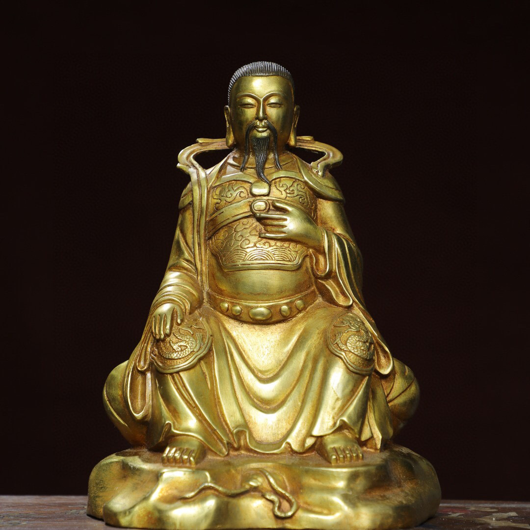 予約】 古寶奇蔵】銅製・塗金・獅蓋熏香炉・置物・賞物・中国 予約】 古寶奇蔵】銅製・塗金・獅蓋熏香炉・置物・賞物・中国