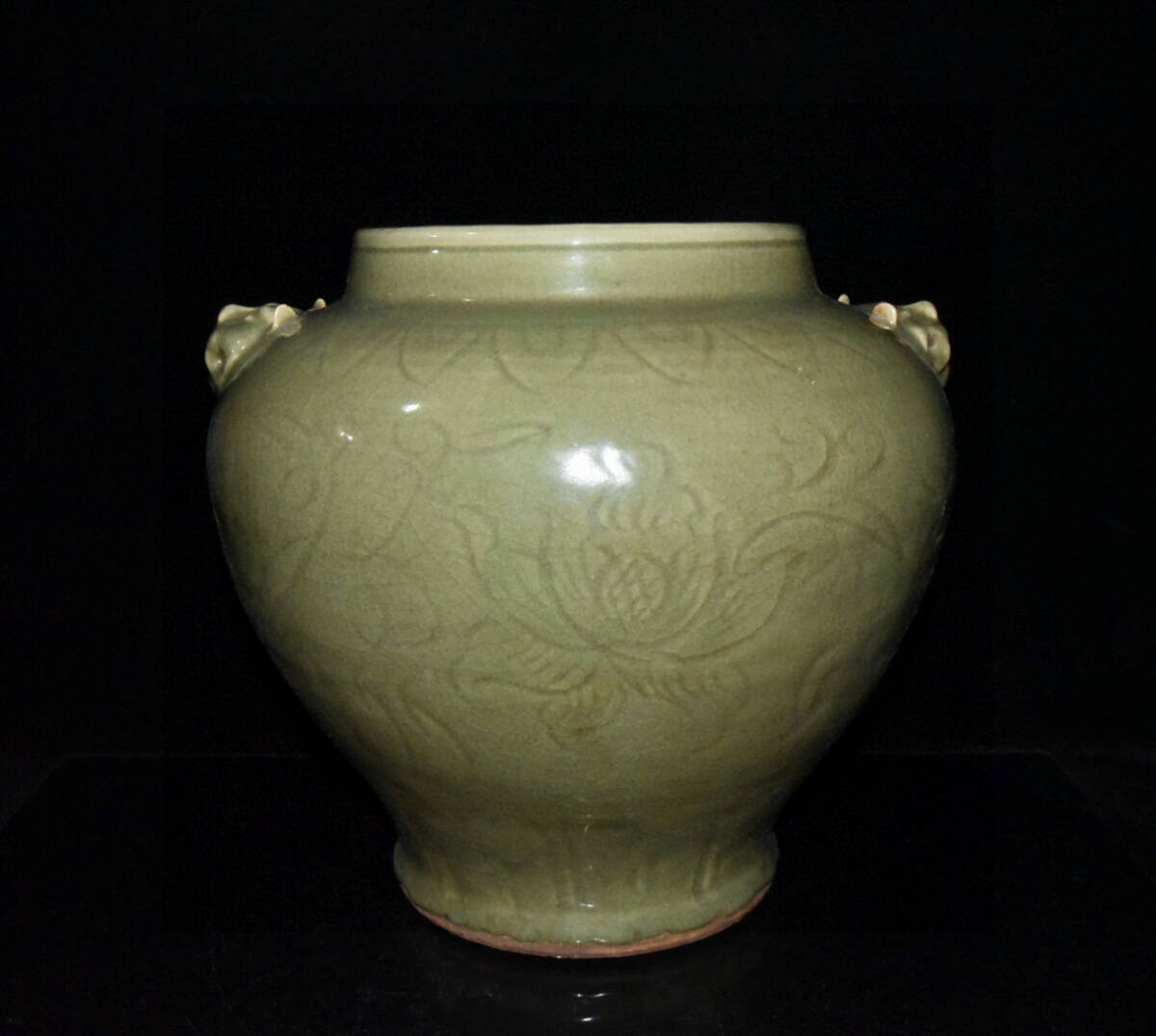 蔵友館蔵品・宋・古陶瓷品・官窯・冰裂紋・龍頭流杯】・希少珍品 蔵友館蔵品・宋・古陶瓷品・官窯・冰裂紋・龍頭流杯】・希少珍品