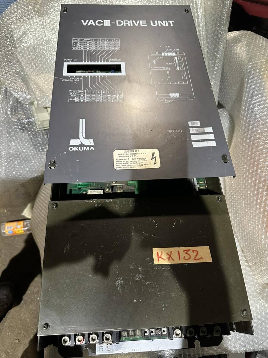 kX132)☆中古OKUMA VACⅢーDRIVE UNIT kX132)☆中古OKUMA VACⅢーDRIVE UNIT