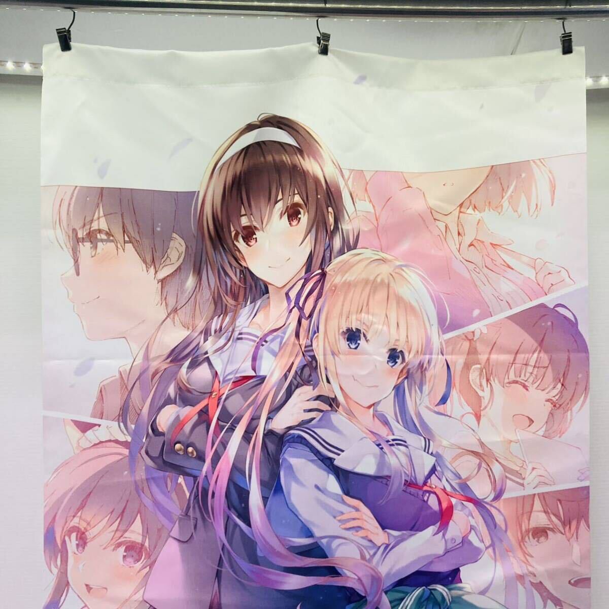 タペストリー 冴えない彼女の育てかた 冴えカノ 詩羽&英梨々 B2 タペストリー 冴えない彼女の育てかた 冴えカノ 詩羽&英梨々 B2