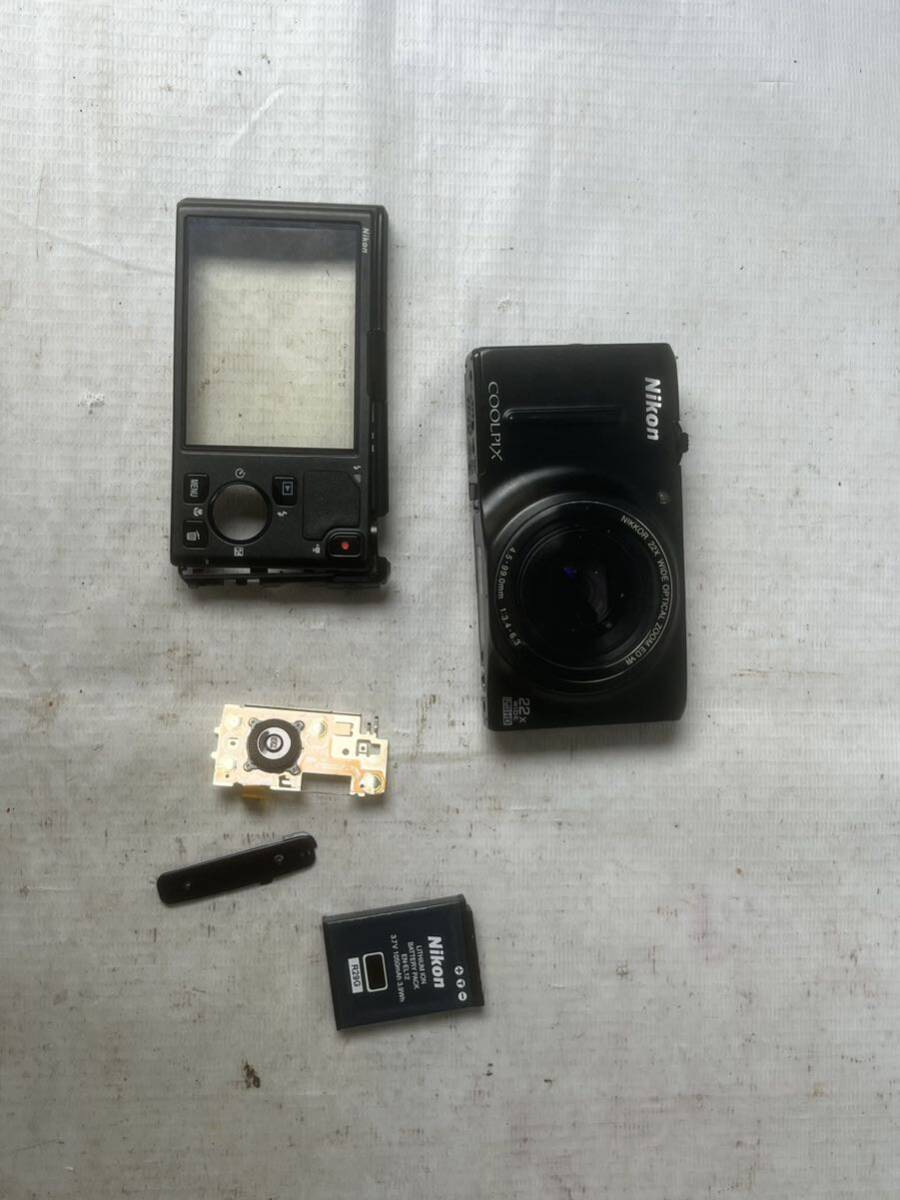 Nikon COOLPIX S9500 デジカメ コンパクトデジタルカメラ ジャンク品 現状品 [J]