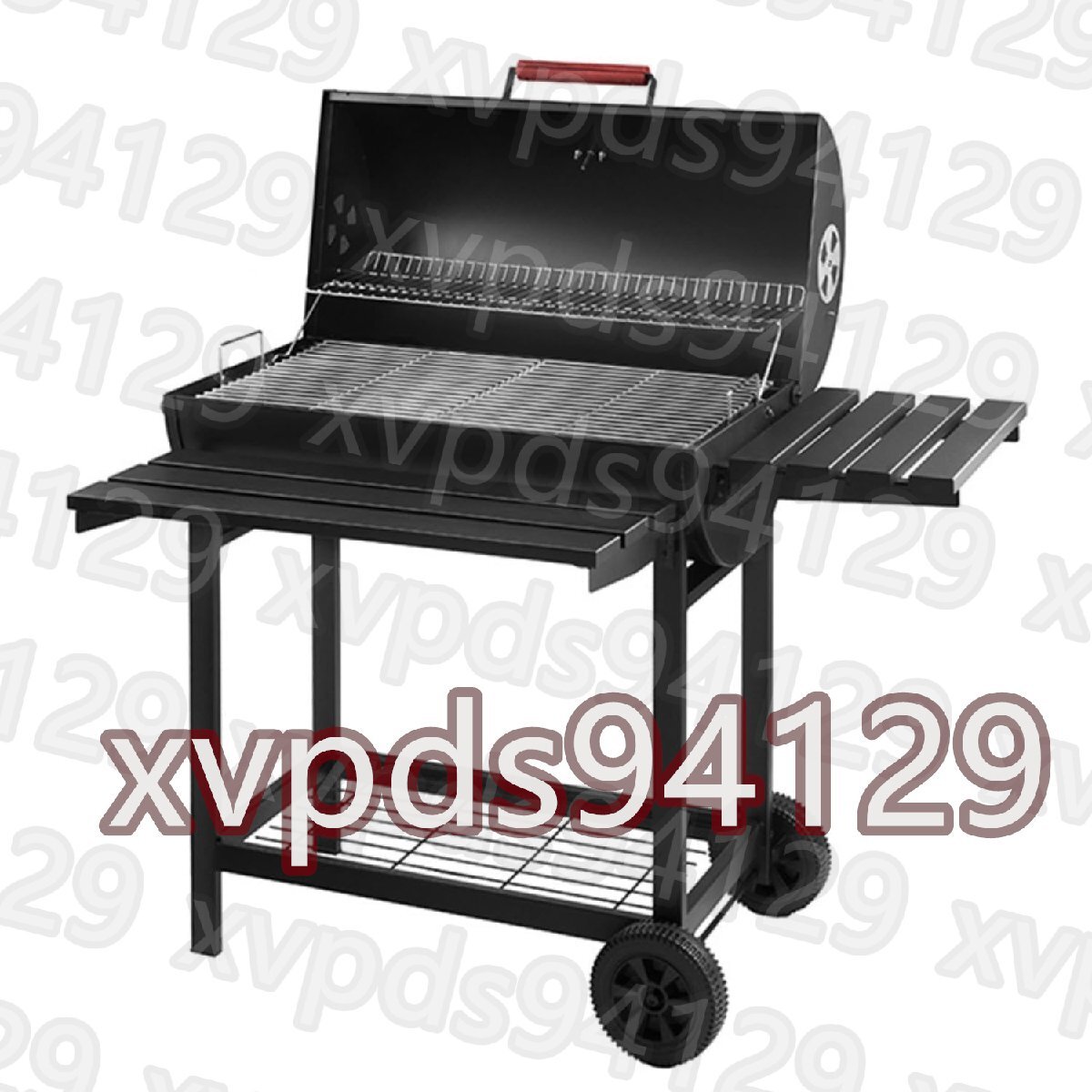 バーベキューコンロ 焚き火台 bbq，アメリカンオーブングリル 大型 ステンレスグリル コンロセット高さ4段階調節可117*70*100cm