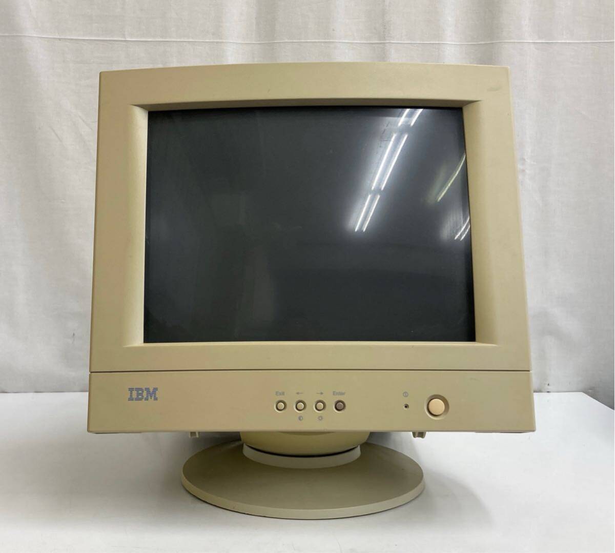 ER○ 通電未確認 IBM ブラウン管モニター2236-04N CRTモニター ER○ 通電未確認 IBM ブラウン管モニター2236-04N CRTモニター