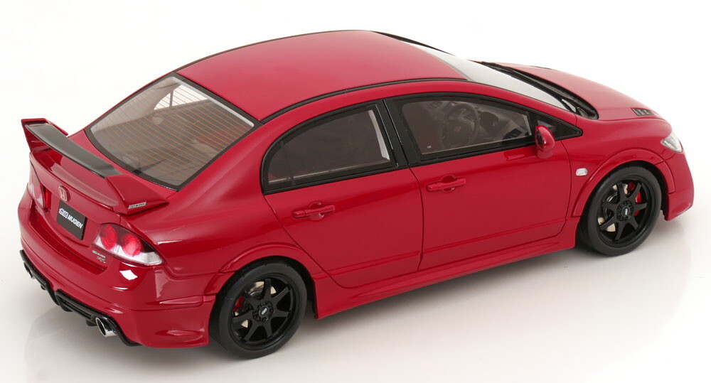 オットー 1/18 ホンダ シビック FD2 無限 RR 2008 レッド 3000台