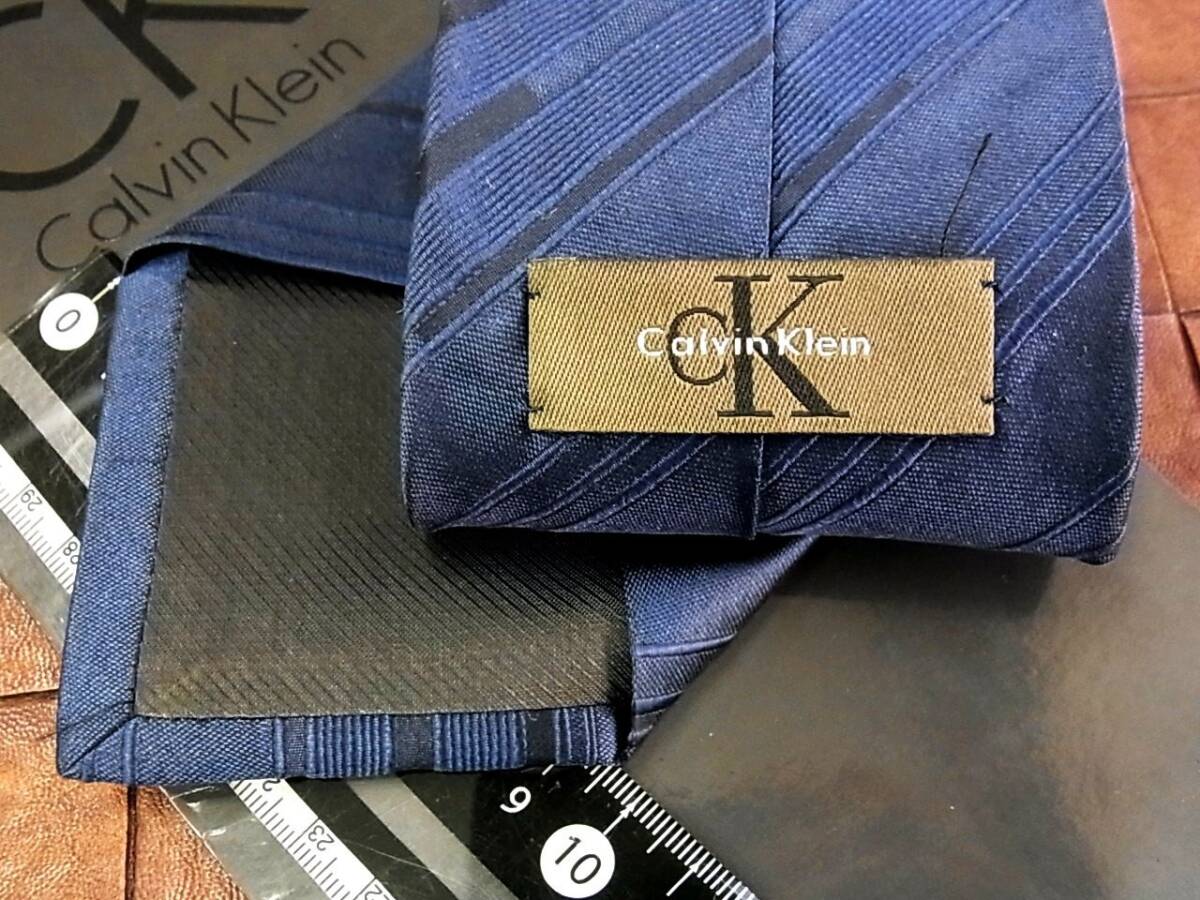 ●3743●良品●【Ｃｋ】カルバンクラインのネクタイ