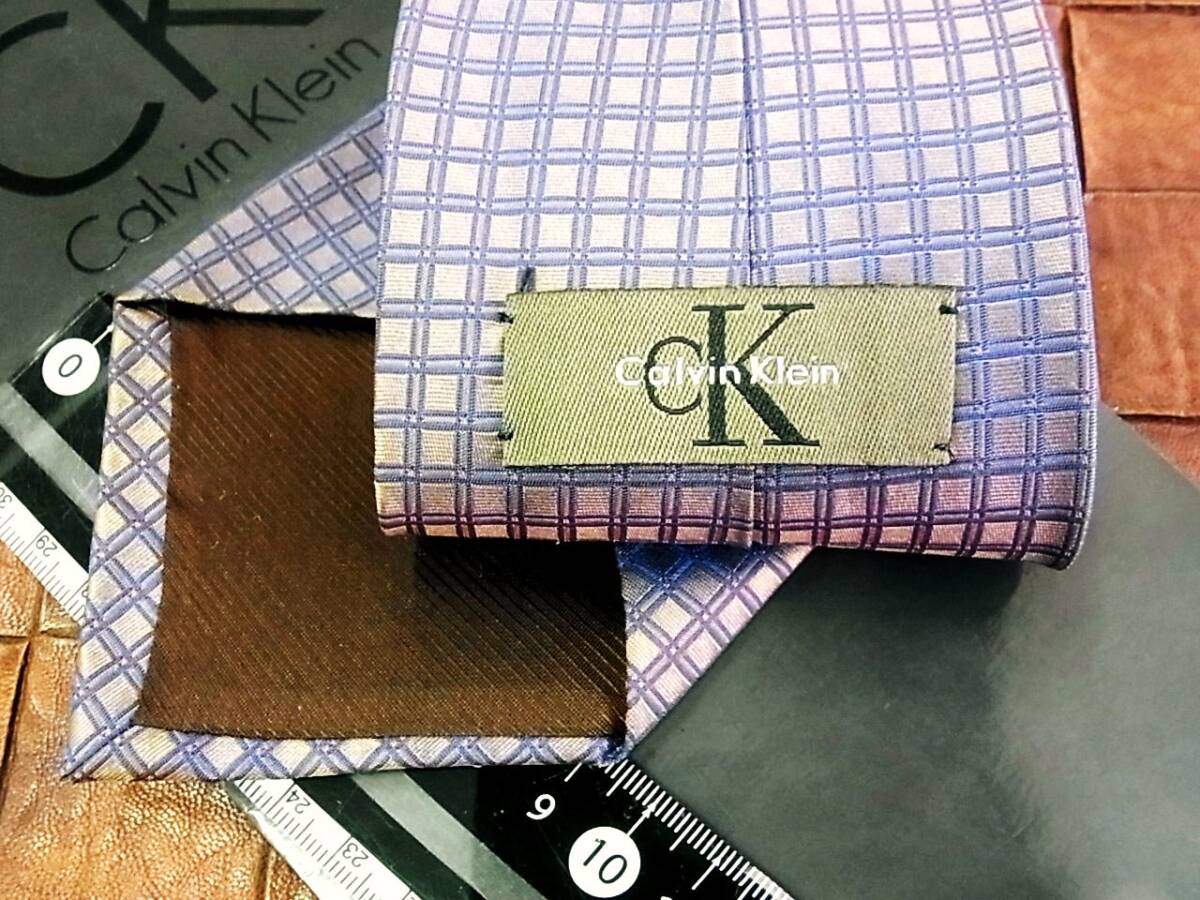 ●3746●良品●【Ｃｋ】カルバンクラインのネクタイ