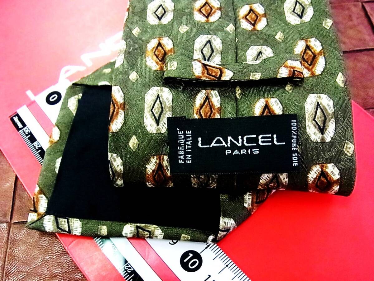 *4007* superior article * Lancel [LANCEL] necktie 