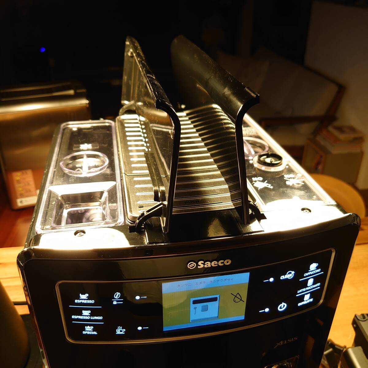 Saeco Xelsis エクセルシス SUP-038Z メタルブラック 当時の最 Saeco Xelsis エクセルシス SUP-038Z メタルブラック 当時の最