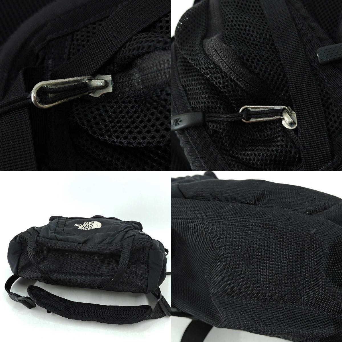 【中古】ノースフェイス 2WAY ウエストバッグ ショルダーバッグ ブラック NF00ASTR メンズ THE NORTH FACE_画像7