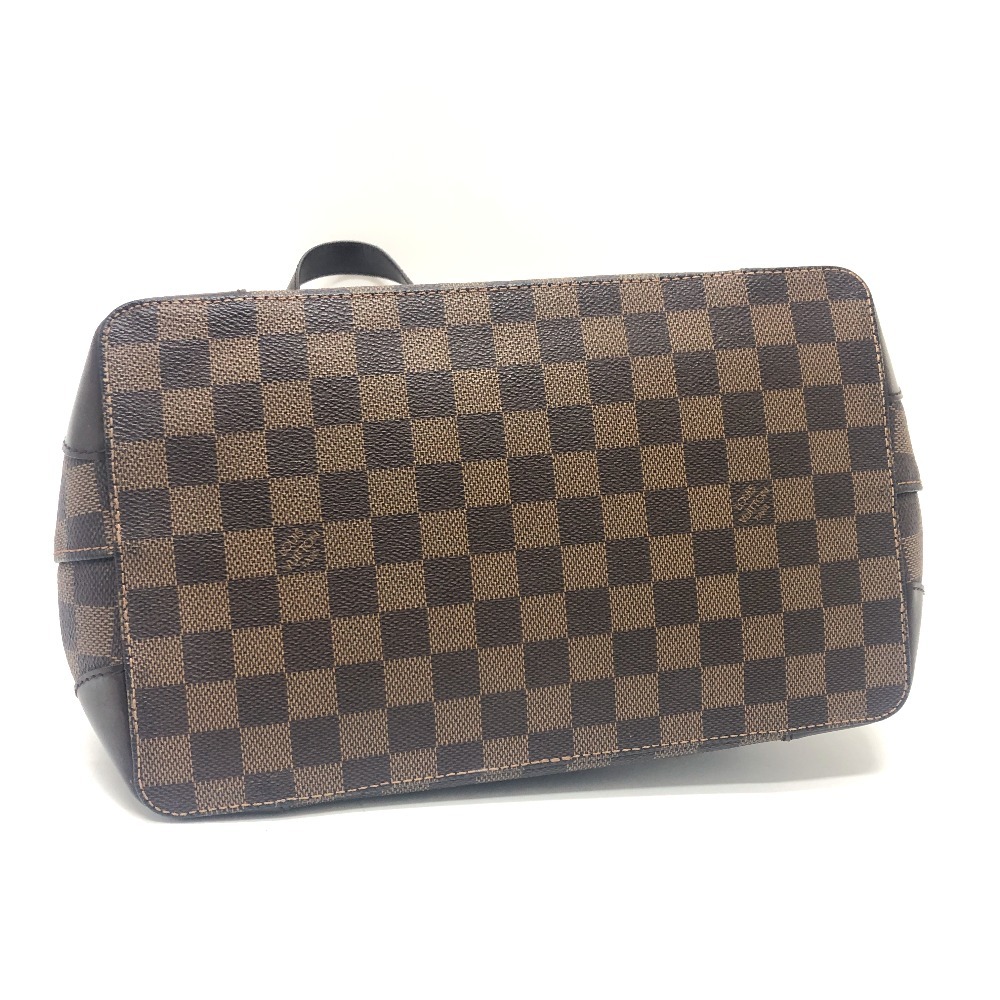 LOUIS VUITTON ルイヴィトン N51205 ハムステッド PM ハンドバッグ カバン バッグ ダミエ トートバッグ エベヌ ブラウン. 【中古】