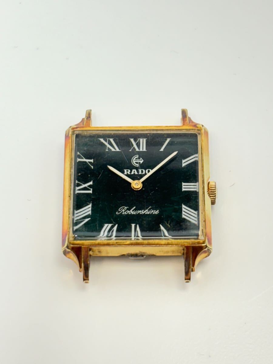 46-12 フェイスのみ RADO Roburshine ラドー 手巻き 腕時計 レディース ゴールド